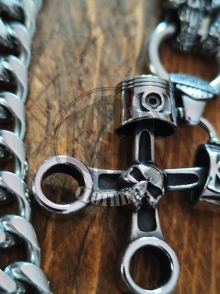 Catena Portafoglio Harley Davidson pistoni