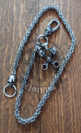 Catena Portafoglio Harley Davidson pistoni