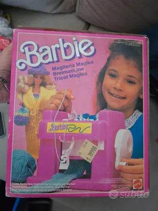 Barbie Maglieria Magica - Gioco Vintage 1988
