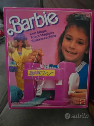 Barbie Maglieria Magica - Gioco Vintage 1988