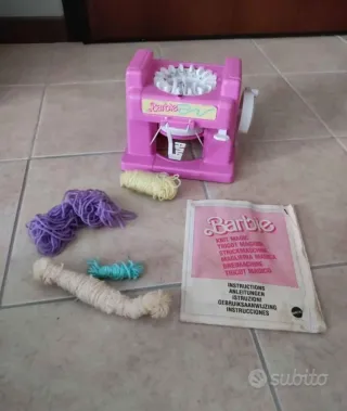 Barbie Maglieria Magica - Gioco Vintage 1988