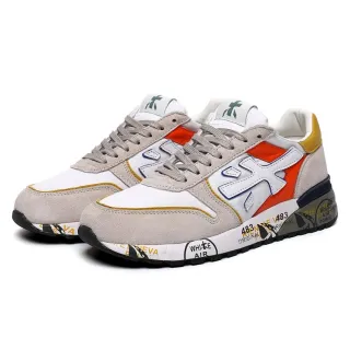 Zapatillas Premiata Blancas y Naranjas