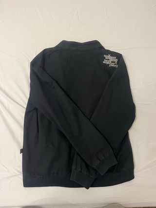 Chaqueta Bomber Harrington Negra M/L