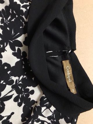 Abito elegante fantasia floreale