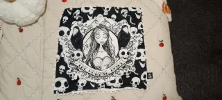 Cojín Novia Cadáver Tim Burton