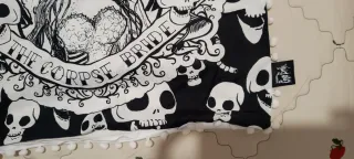 Cojín Novia Cadáver Tim Burton