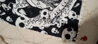 Cojín Novia Cadáver Tim Burton