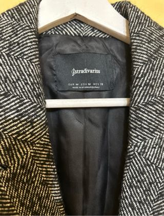 Abrigo largo Stradivarius