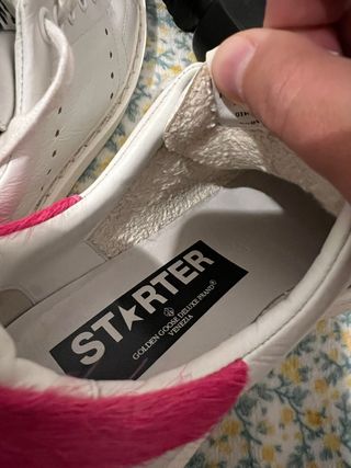 Golden Goose Sneakers Bianche Rosa