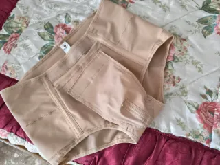 Braguero hombre beige 105 cm.