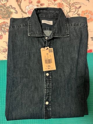 Camisa Scalpers Talla 41 Vaquera