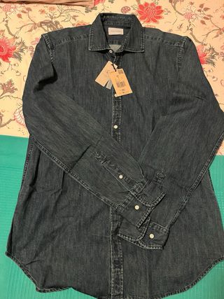 Camisa Scalpers Talla 41 Vaquera