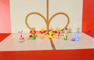 Figuras de Winnie the Pooh y amigos