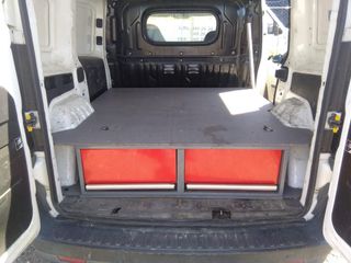 Cajoneras de almacenamiento para furgoneta