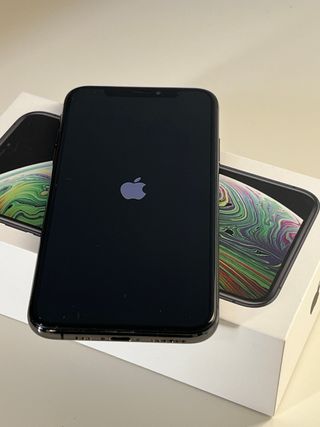 iPhone XS 64GB con accesorios en buen estado.