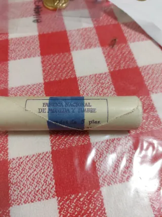 Cartucho 50 Monedas 5 Pesetas 1980 Sin Abrir