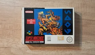 Gods Super Nintendo SNES PAL