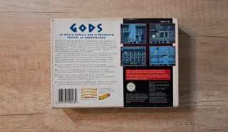 Gods Super Nintendo SNES PAL