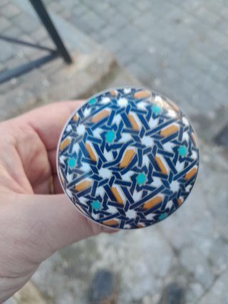 Pomos de puerta interiores de cerámica