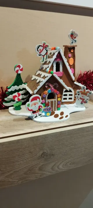 CASITA NAVIDEÑA DE ESPUMA   N°659