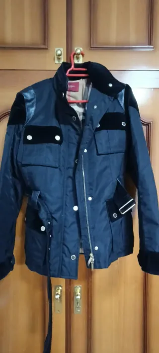 Chaqueta Bulbery Negra Neopreno