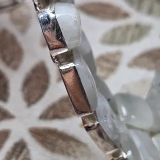 Collar Plata 925 Piedra Luna