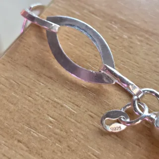 Collar Plata 925 Piedra Luna