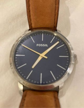 Reloj Fossil Azul y Marrón