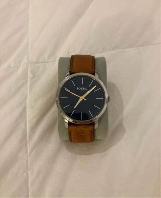 Reloj Fossil Azul y Marrón