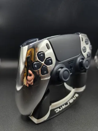 Mando PS5 Dualsense Cromado Plata