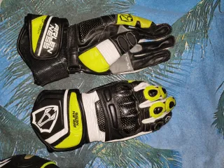 Guantes Arlen Ness Monza 2.0 Negro/Amarillo
