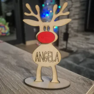 Figura Reno Navideño