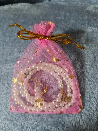 Conjunto Collar y Pulsera Corona Dorada