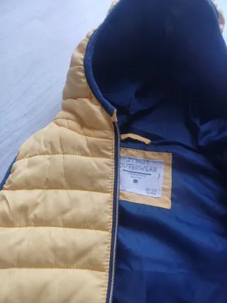 Colete Bebé Amarelo 18-24 Meses