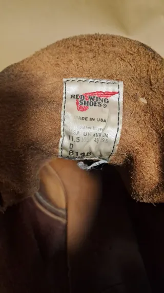 Botas Red Wing 8146 Roughneck Moc Toe Marrón 45