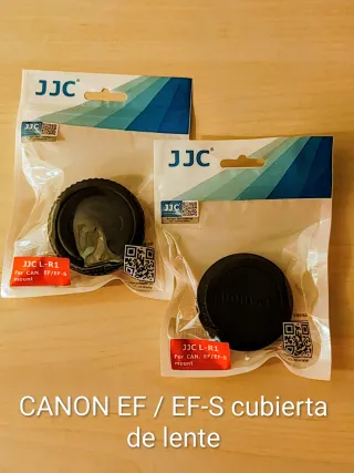 2 Cubiertas Lente Canon EF/EF-S JJC