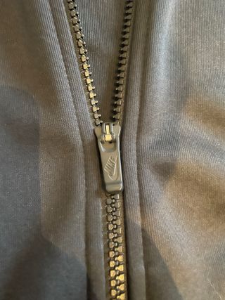 Felpa Nike collo alto nera