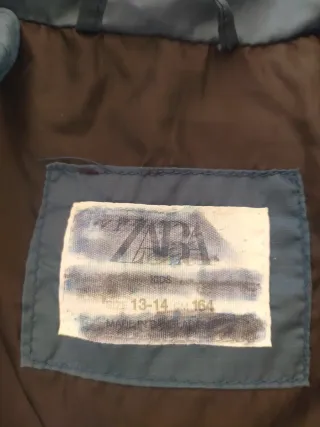 Chaqueta acolchada azul