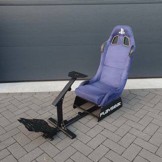 Playseat Simulador Conductor Azul piel de ante