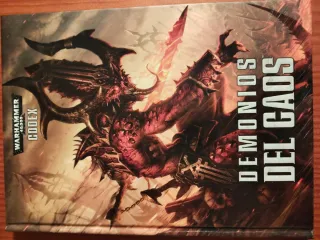 Codex Demonios del Caos Warhammer 40,000