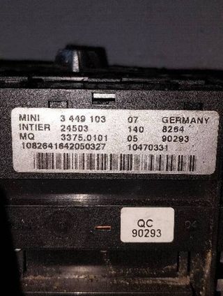 3449103 antirrobo mini cooper 1.6 d 50618