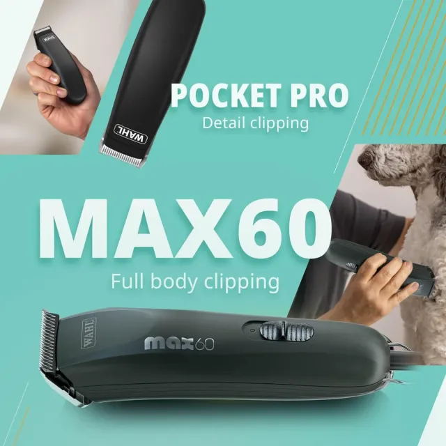 Kit Cortapelos Wahl Max 60 y Pocket Pro