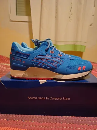 Zapatillas Asics Gel-Lyte III Azul/Rojo