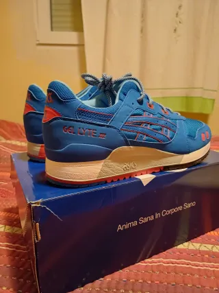 Zapatillas Asics Gel-Lyte III Azul/Rojo