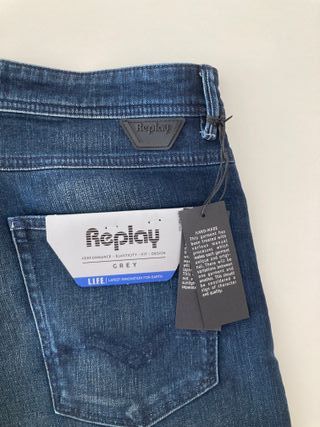 Replay Timmie. Pantalón vaquero azul. W32 L34