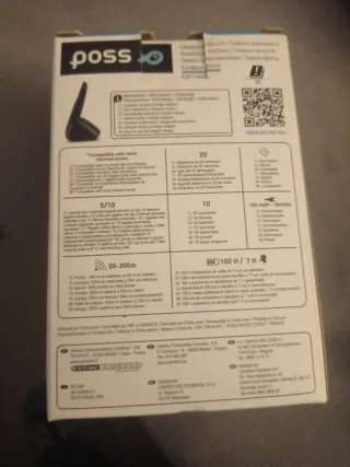 Teléfono Inalámbrico Poss DP1305 Negro