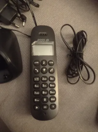 Teléfono Inalámbrico Poss DP1305 Negro