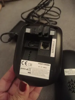 Teléfono Inalámbrico Poss DP1305 Negro