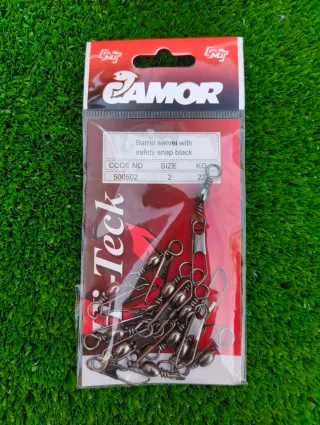Lote de accesorios de pesca, Mosquetones Pesca