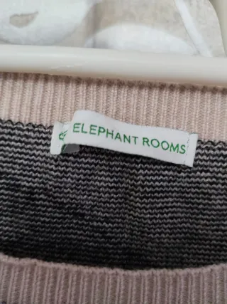 Jersey Elephant Rooms estampado cebra